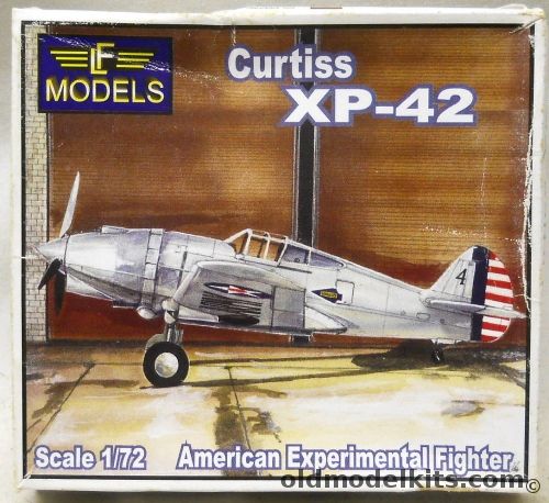 LF Models 1/72 Curtiss XP-42 - American Experimental Fighter, 7235 plastic model kit