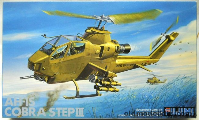 Fujimi 1/72 AH-1S Cobra Step III - US Army Or Japan, P-16 plastic model kit