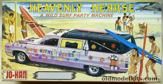 Jo-Han 1/25 Heavenly Hearse - Cadillac Station Wagon, GC-600 plastic model kit